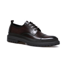 ABINITIO Wholesale Custom Classic Retro Genuine Leather Men Casual Dress Shoes